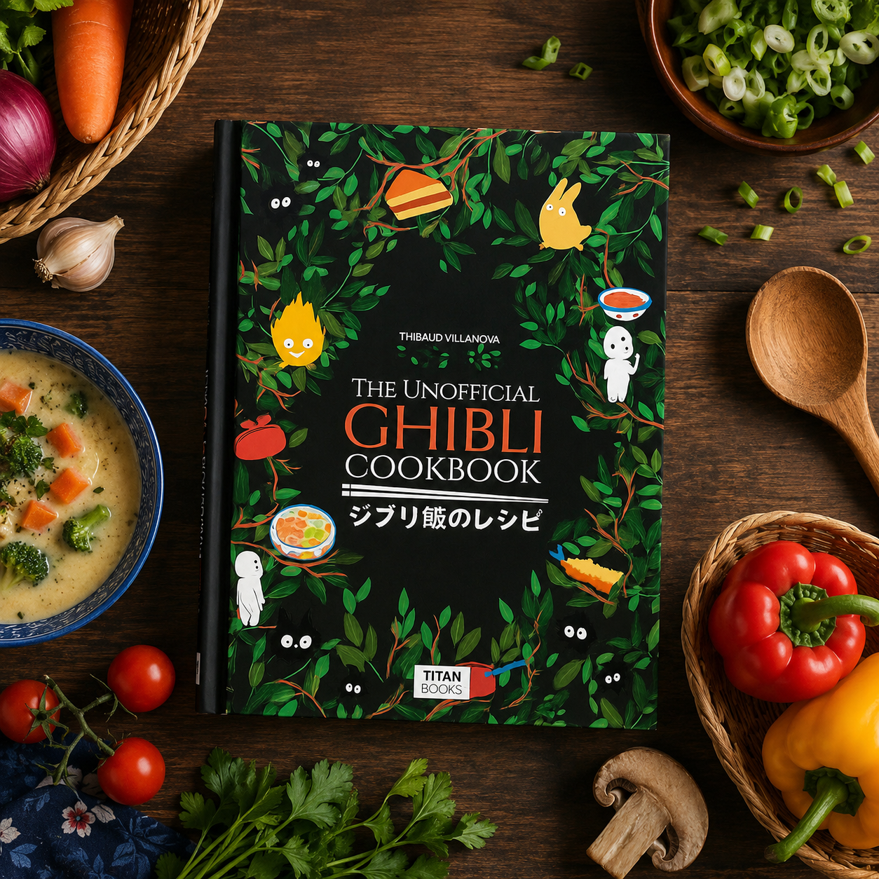 The Unofficial Ghibli Cookbook is here to guide you â¨